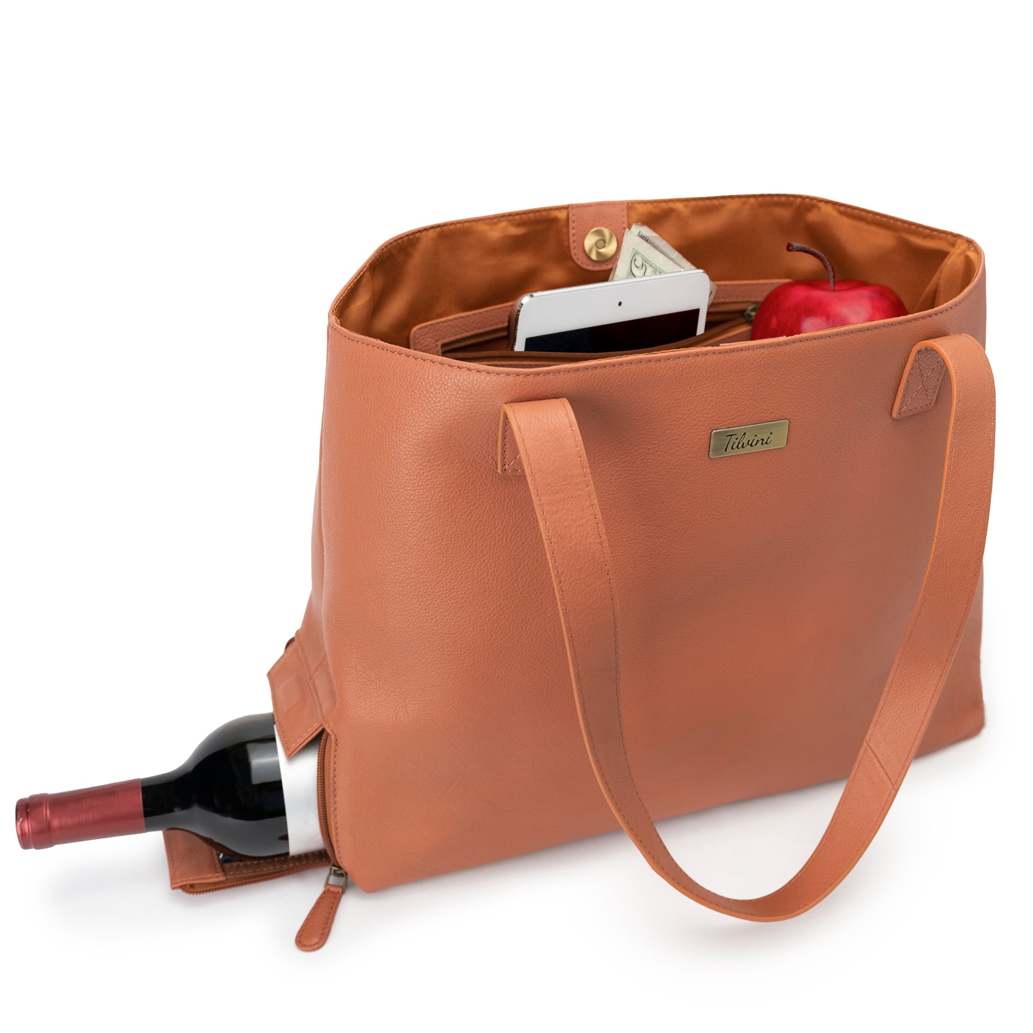 Buy Insulated Wine Bag Water Bottle Carrier Portable Wine Cooler Bag Padded  Protection Tote Bag with Shoulder Strap for Travel Picnic Purse at Amazon.in